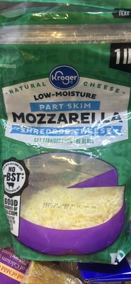 Low-Moisture Part Skim Mozzarella Shredded Cheese