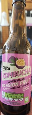 Low Sugar Passion Fruit Kombucha