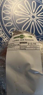 Lumber Jack Sandwich