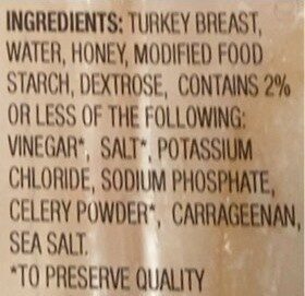 Lunch mate deli style honey smoked turkey breast