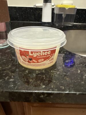 Lychee Coconut Jelly