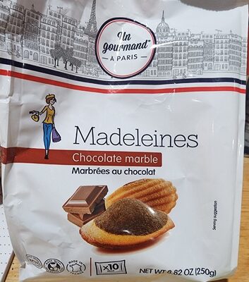 Madeleines Chocolate Marble