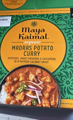 Madras potato curry