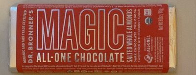 Magic All-One Chocolate - Salted Whole Almonds