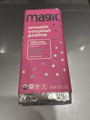 Magic All-One Chocolate - Smooth Coconut Praline