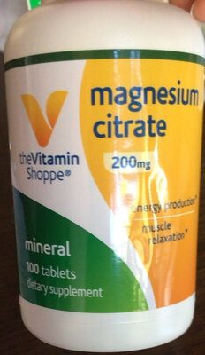 Magnesium citrate