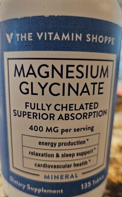 Magnesium Glycinate 400 mg