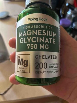 Magnesium Glycinate 750 Mg