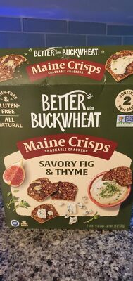 Maine Crisps Savory Fig And Thyme
