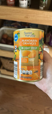Mandarin oranges in light syrup