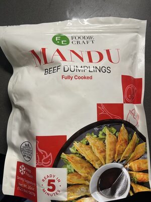 Mandu Beef Dumplings