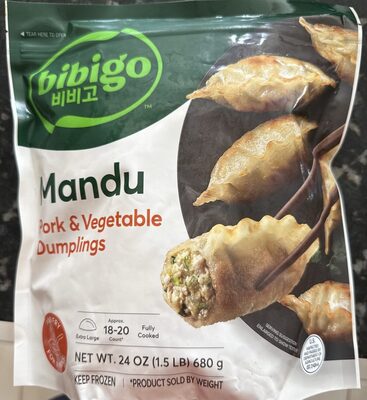 Mandu Pork & Vegetable Dumplings