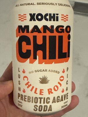 Mango Chile Prebiotic Soda