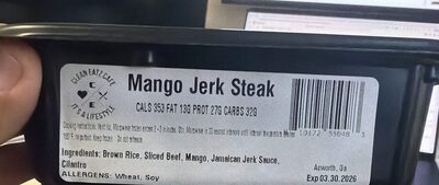 Mango Jerk Steak
