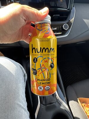 Mango Lemon Probiotic Kombucha