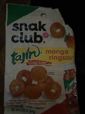 Mango Rings Chile Lime Seasoned
