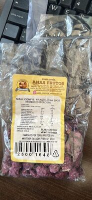 MANI CONFIT. FRAMBUESA