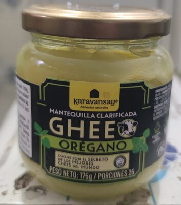 Mantequilla clarificada oregano