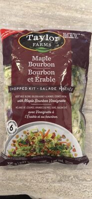 Maple Bourbon Chopped Kit with Maple Bourbon Vinaigrette