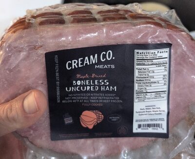 Maple-Brined Boneless Uncured Ham