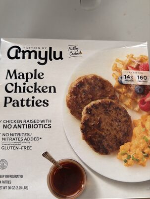 Maple Chicken Patties