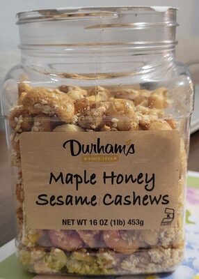 Maple Honey Sesame Cashews