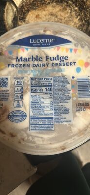 Marble Fudge Frozen Dairy Dessert