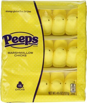 Marshmallow chicks count