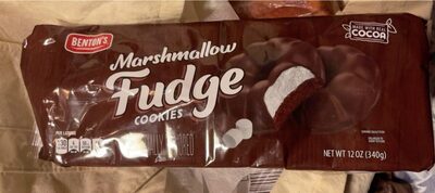 Marshmallow fudge cookies