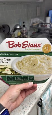 Mashed Potatoes Sour Cream & Chives