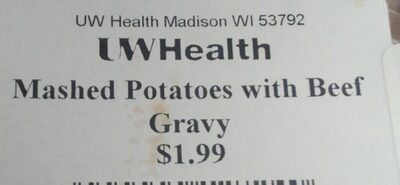 Mashed Potatoes With Beef Gravy