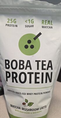 Matcha Mushroom Latte