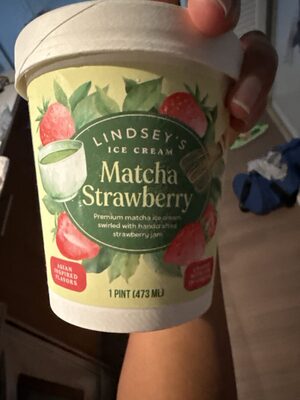Matcha Strawberry ice cream