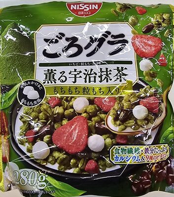 Matcha Strawberry Red Bean Mochi Granola