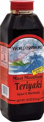 Maui mountain teriyaki marinade sauce