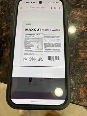 Maxcut Purple Water