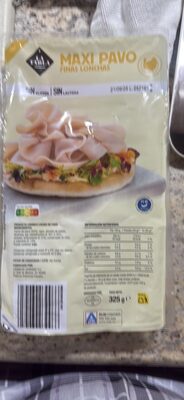 MAXI PAVO FINAS LONCHAS