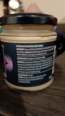 MAYONNAISE WITH ROASTED GARLIC POWDER