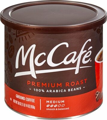 Mccafe premium roast ground coffee