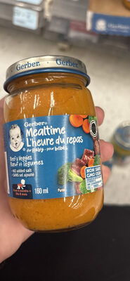 Mealtime Beef & Veggies