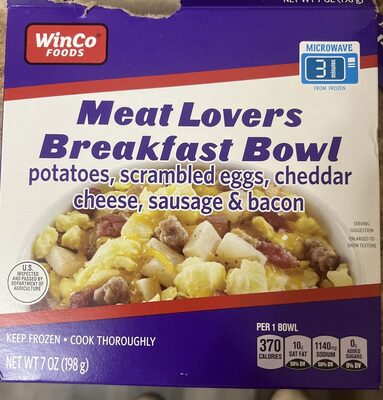 Meat Lovers Breakfast Bowl