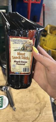 Meat Snack Sticks Maple Bacon Flavored