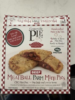 Meatball Parm Mini Pies