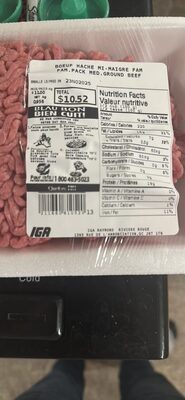 MED. GROUND BEEF