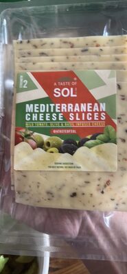 Mediterranean Cheese Slices