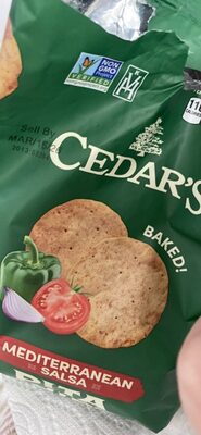 Mediterranean Salsa Pita Chips