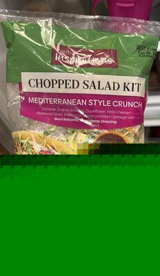 Mediterranean Style Crunch, Chopped Salad Kit
