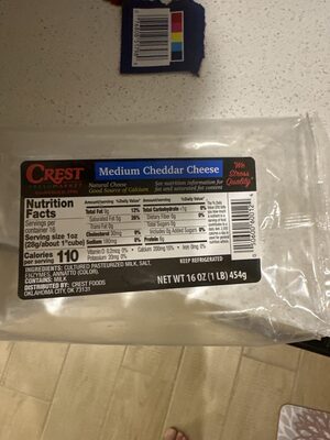 Medium Cheddar Cheese