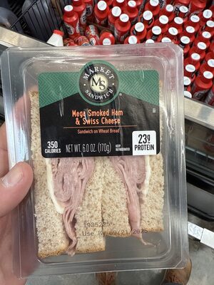 Mega Smoked Ham And Swiss