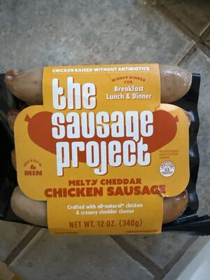 Melt Cheddar Chicken Sausage